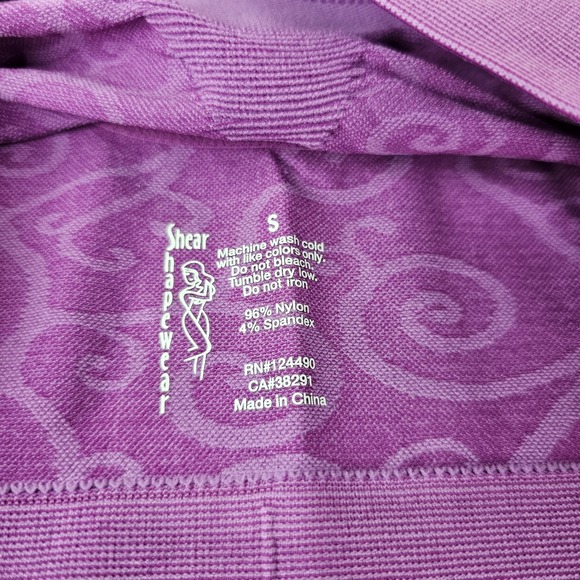 Rhonda Shear Seamless Original Ahh Comfort Bra New NWOT Small Wireless Purple - Picture 4 of 4